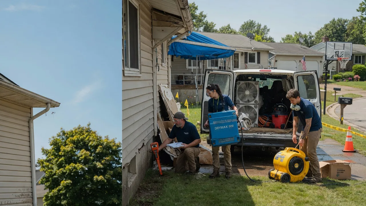 Ceiling Leak Cleanup in Friedensburg, PA near me